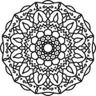 mandala ornament pattern design