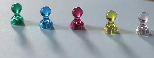 Magnets Colorful Background