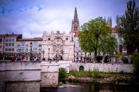 Burgos Gate Old building