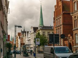 Historic Lubeck City Architecture