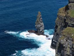 sea breeze on the rocks