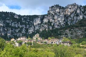 Village Rock landscape