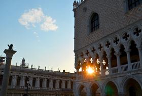 Venice Palace Arch sun