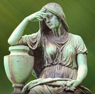 Statue Copper Cup