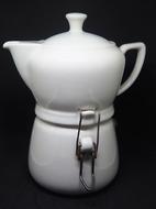 white tea kettle