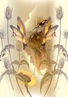 Flower Decoration pastel