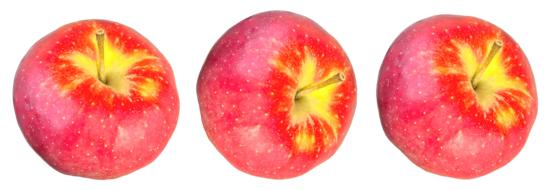 sweet red apples