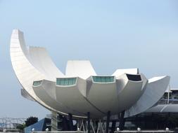 Singapore City Hall and blue sky