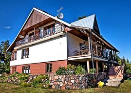 traditional house in Kalejty Reserve