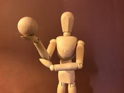 wooden Mannequin Man