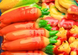 marmalade in the form of vegetables