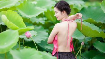 Asia Beauty Nice lady