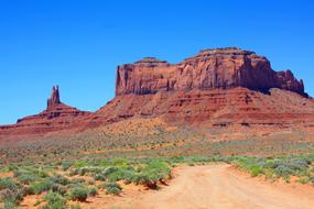 red rocks landscape