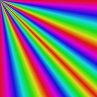 Texture with colorful rainbow rays, clipart