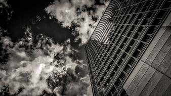 Tower Building black and white