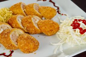 deep fried meat