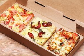 Big square pizza
