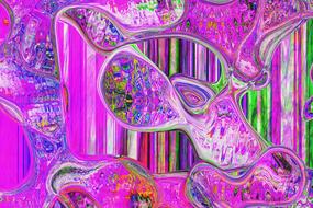 colorful background, abstract digital art
