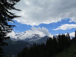 Vista Mountains Clouds