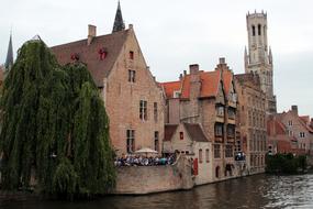 Channel Water Architecture and tree