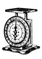 vintage old scales