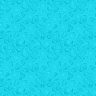 Turquoise pattern with stars, clipart