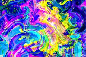 watercolor colorful bright background abstract