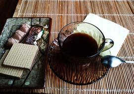 beautiful morning with coffee