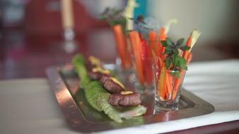 meat dish with carrots