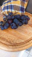purple berries on the table