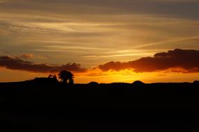 Sunset Contrast Twilight