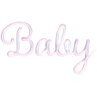 baby as a inscription on a white background