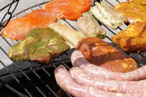 barbecue meat is delicious