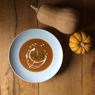 pumpkin hot soup