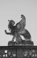 sculpture of a lion in Marseille