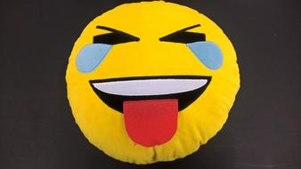 smiley face fun yellow