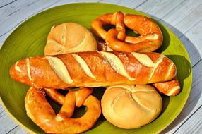 crunchy pretzels