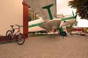 Parking Bike The Plane