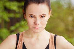 Portrait Closeup Face girl