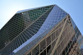 Seattle Library Windows geometrical