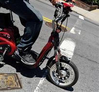 Red Scooter Jeans Sneakers