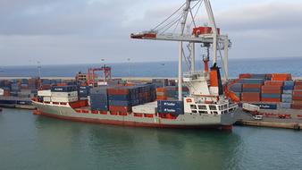 Container Ship Freighter