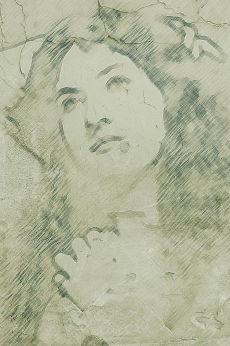 Portrait Vintage Antique