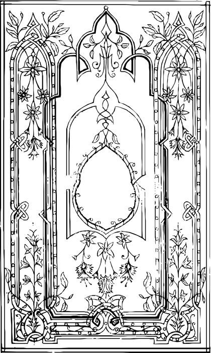 leighton floriated antique scroll