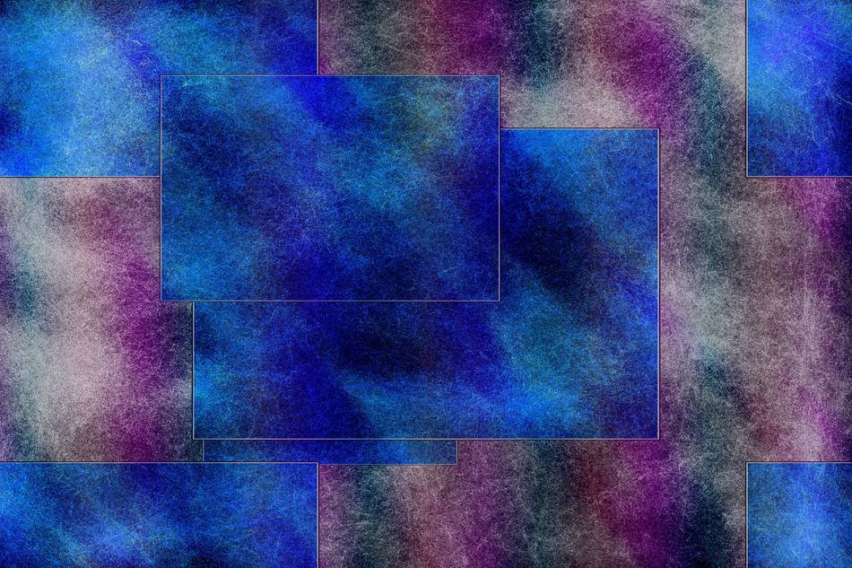 geomatric blue-pink pattern