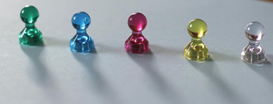 Magnets Colorful Background