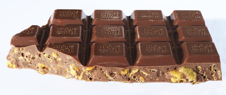 Chocolate dessert with nuts