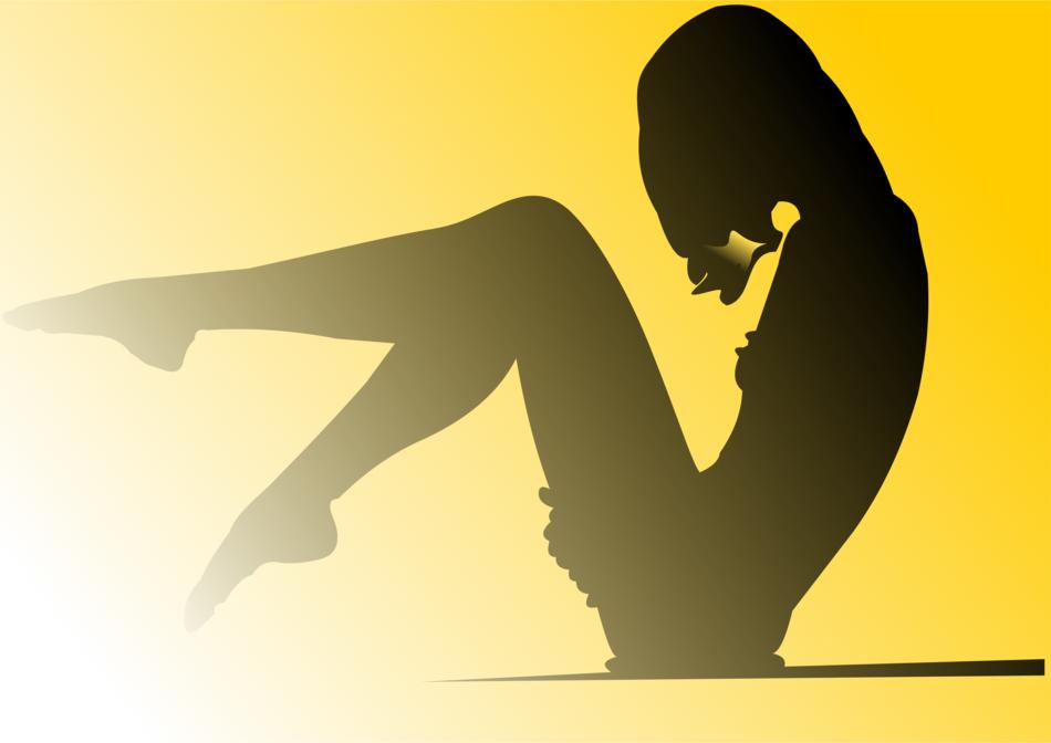 clipart of woman body silhouette