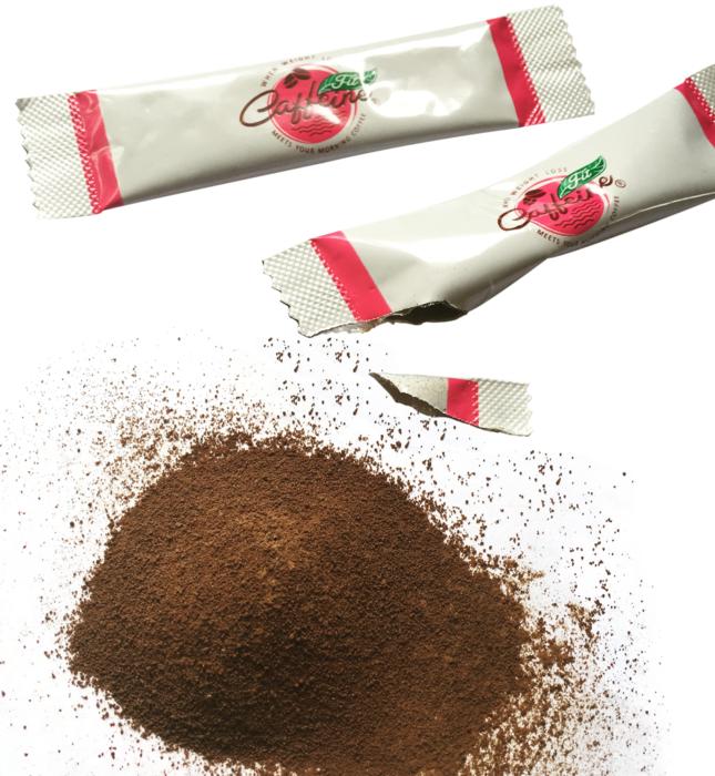 coffee powder in bags