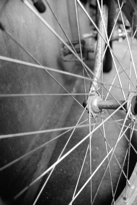 Bicycle Black And White Pedal